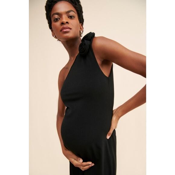 Pietro Brunelli Maternity One Shoulder Dress 'Eva' - Picture 4 of 9